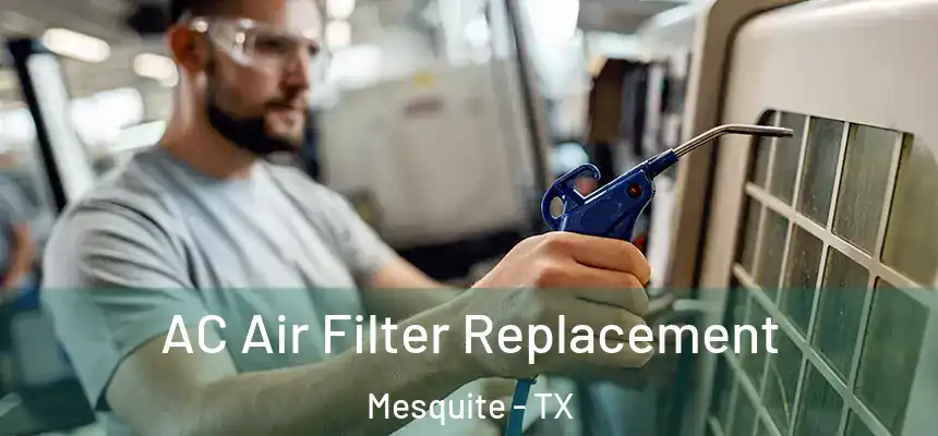 AC Air Filter Replacement Mesquite - TX